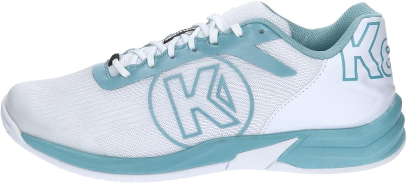 Kempa Unisex Attack Three 2.0 W Game Changer Handballschuhe, Sportschuhe, Turnschuhe 44.5 EU Weiss A