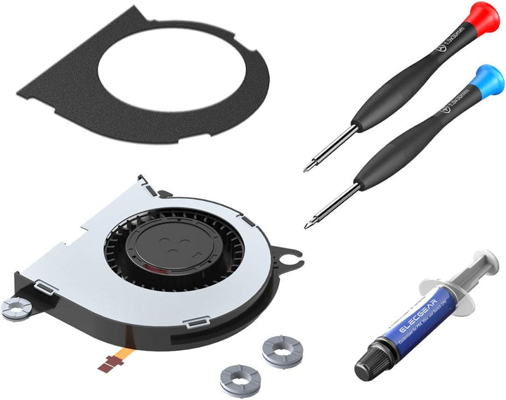ElecGear Replacement CPU Lüfter kompatibel mit Nintendo Switch HAC-001, Intern Reparatur Ersatzkühle