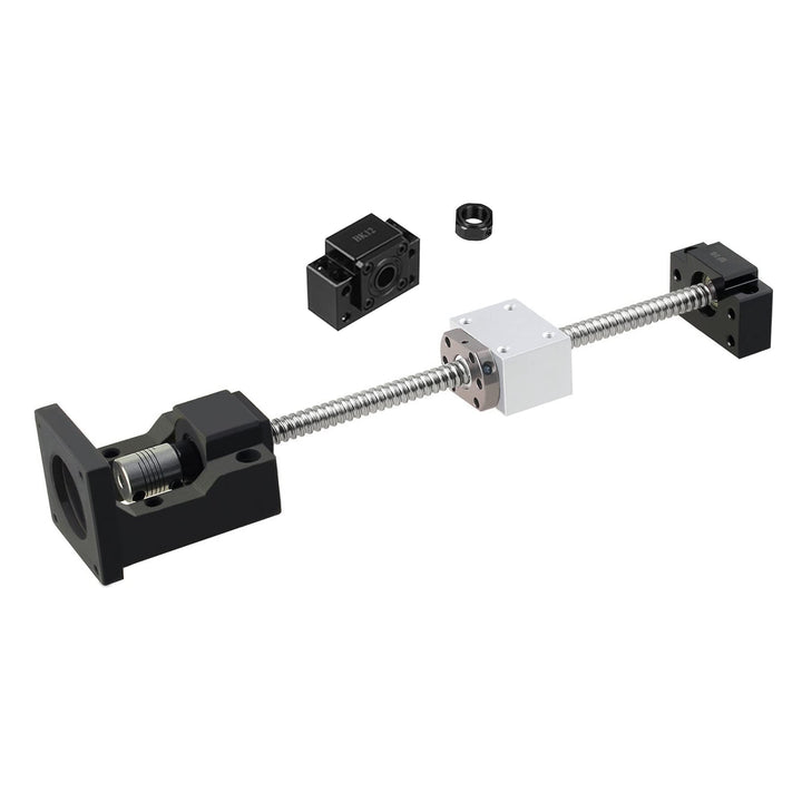 CNCYEAH SFU1204 1500 mm Kugelumlaufspindel RM1204 + Kugelgewindemutter mit BK10 / BF10 Unterstützung