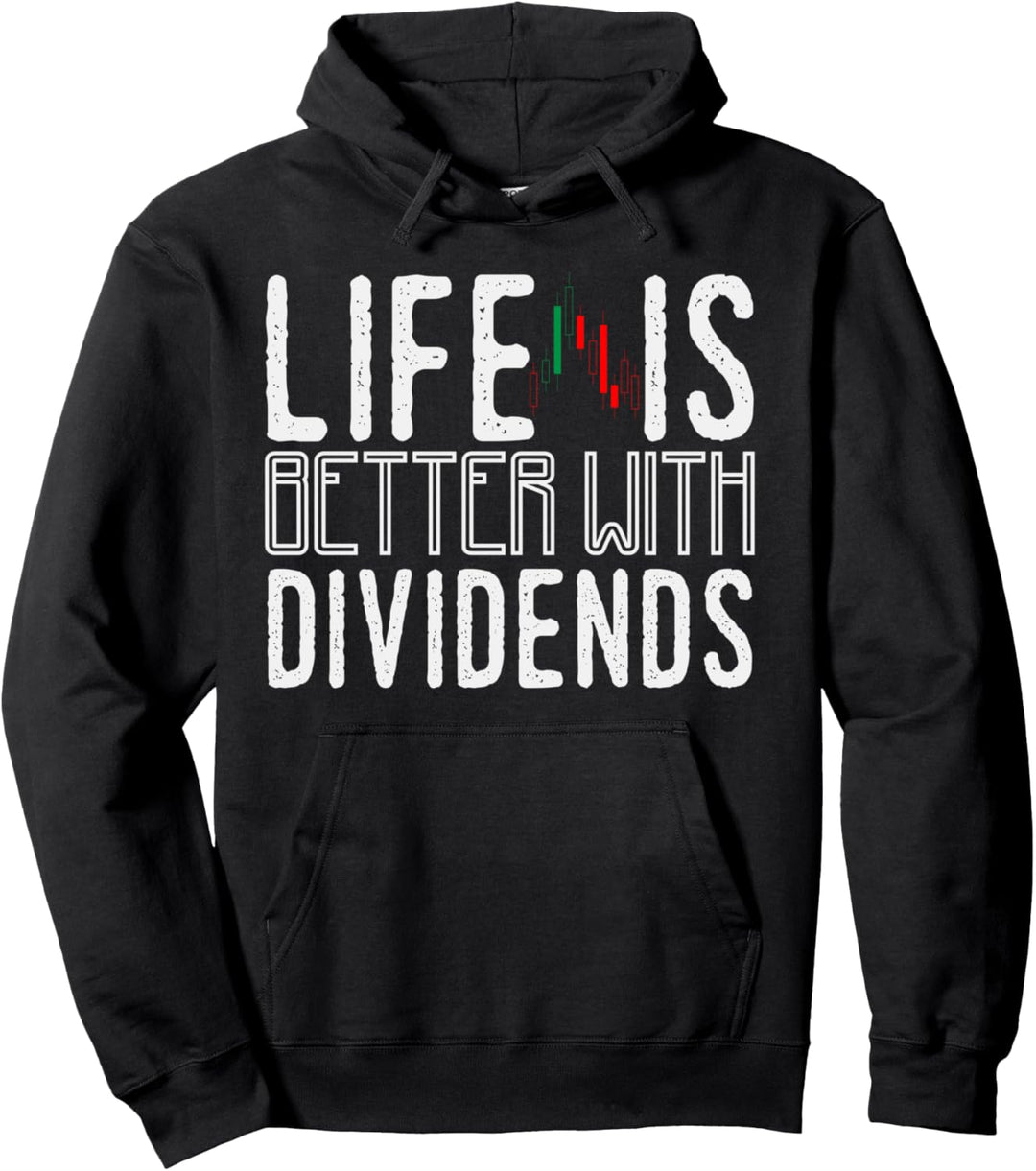 Leben Ist Besser Mit Dividenden Spruch Trader Trading Pullover Hoodie