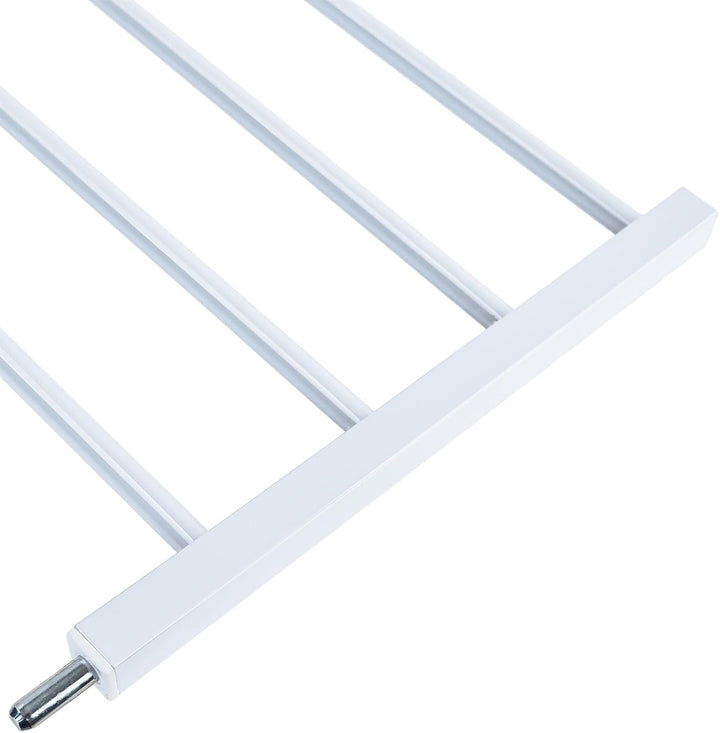 Absperrgitter Treppenschutzgitter weiss für 105-135cm Durchgang 110cm Hoch