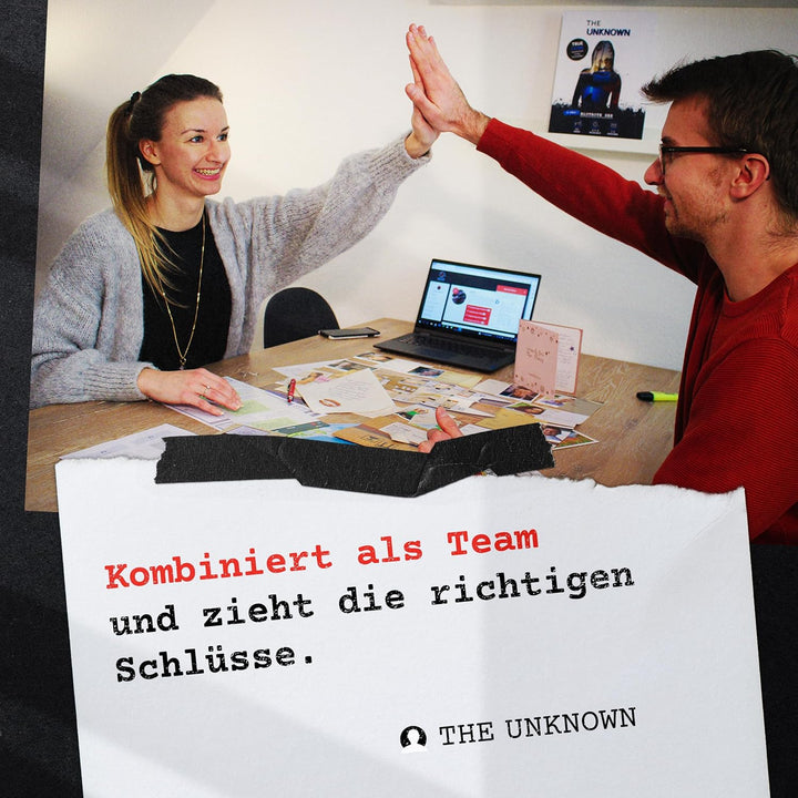 The Unknown Fall 3: Mörderische Auszeit | Das Krimispiel für True-Crime-Fans | 1-6 Spieler | Inkl. 3
