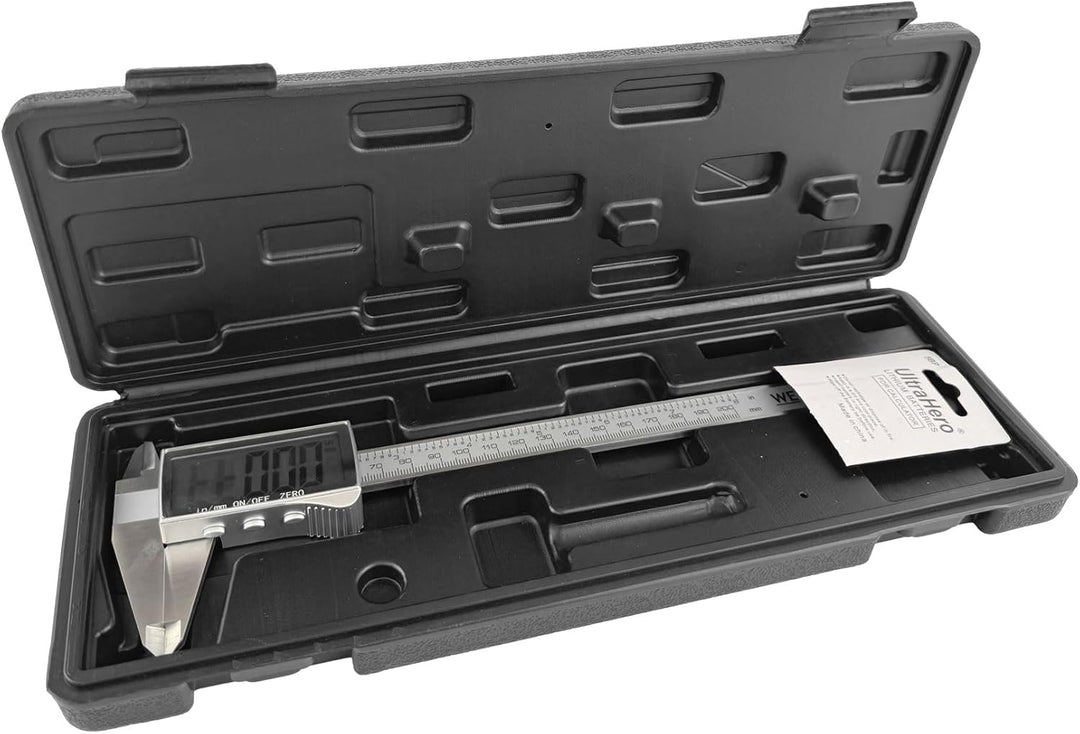 WELDINGER Digitaler Messschieber mit grosser Anzeige Digital 20cm, Digital 20cm