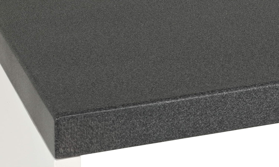 HAKU Möbel Regal, MDF, granitoptik-weiss, B 43 x T 30 x H 84 cm Granitoptik-weiss B 43 x T 30 x H 84