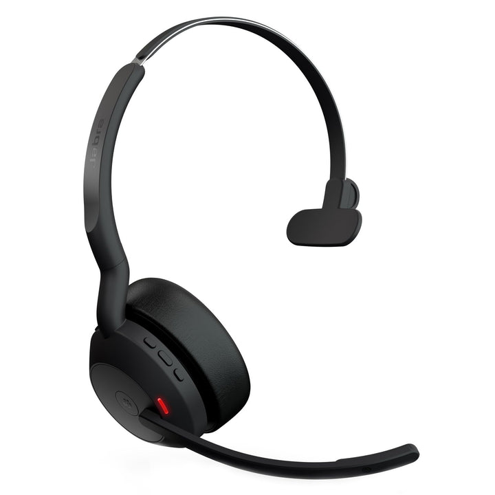 Jabra Evolve2 55 - schnurloses Mono-Headset Air Comfort - Mikrofone mit Geräuschunterdrückung und AN