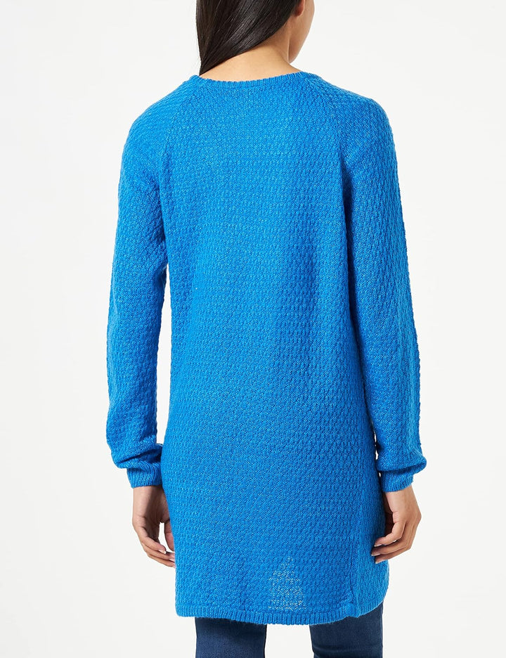 ICHI Damen Strickjacke XS 184140/French Blue, XS 184140/French Blue