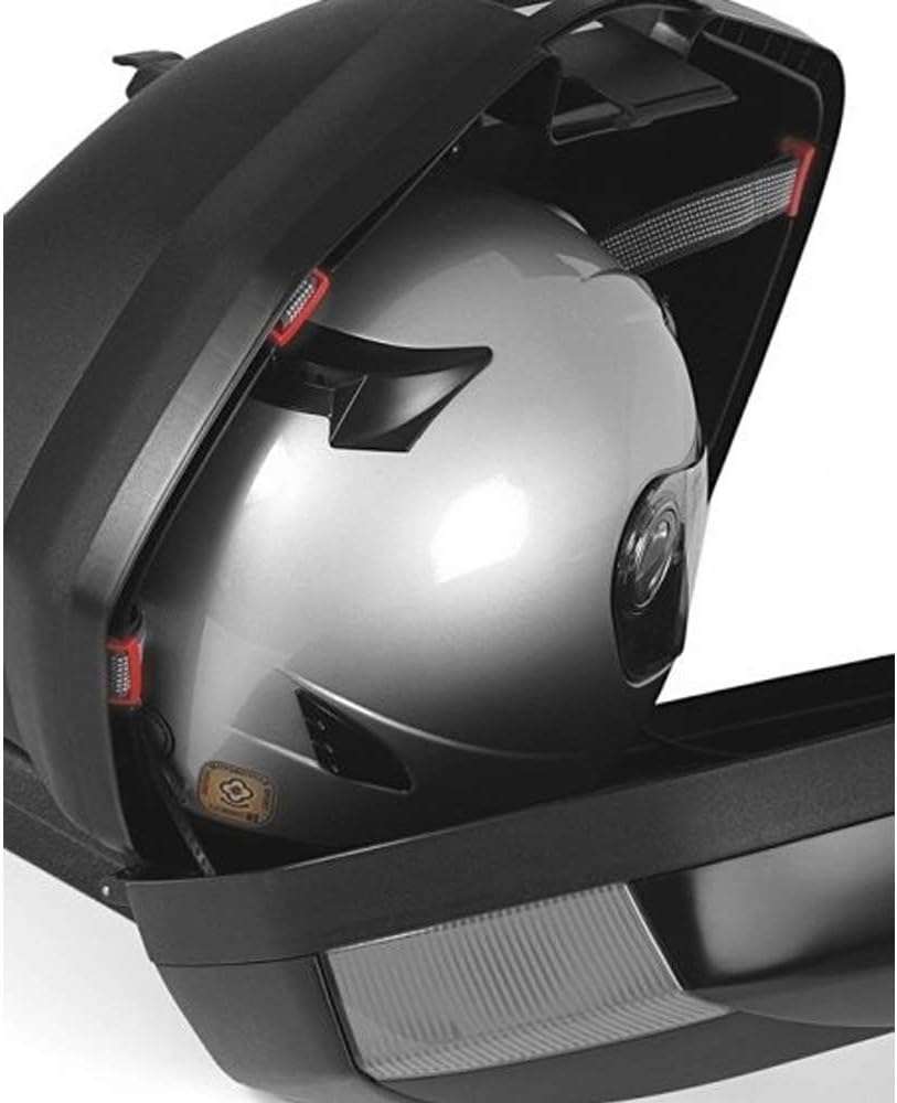 V35 Seitenkoffersatz Monokey® Side Tech mit Cover schwarz Uni oder Max. Zuladung 10 kg 34L Schwarz m