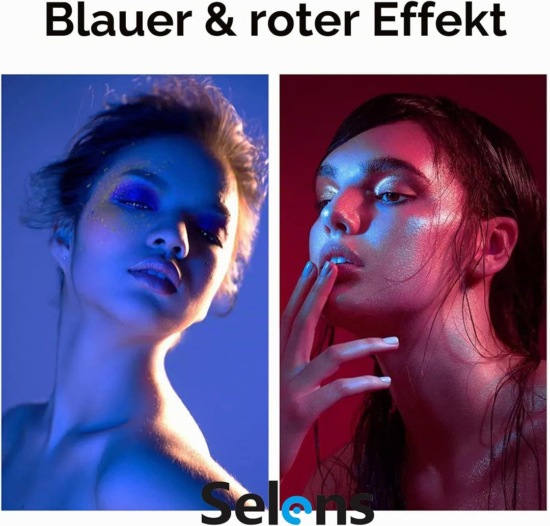 Selens 40x50cm Farbfolie Farbfilter Scheinwerfer Folie Professionell Transparente Farbkorrektur Bele