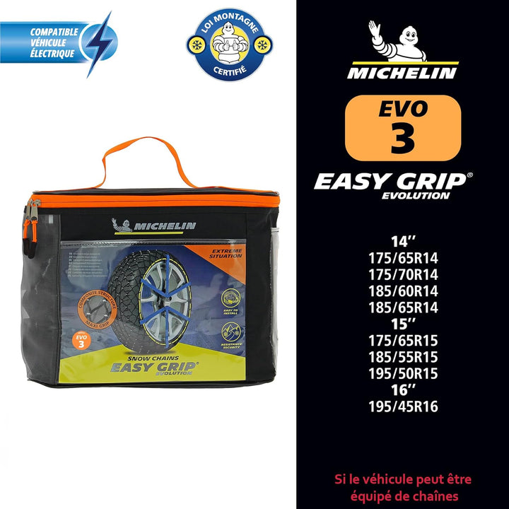 Michelin 008301 Easy Grip Evolution Composite-Schneekette, EVO 3, EVO 3