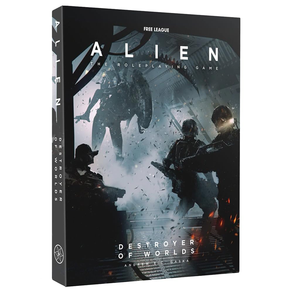 Free League Publishing FLF-ALE014 Alien RPG Zerstörer der Welten Zubehör