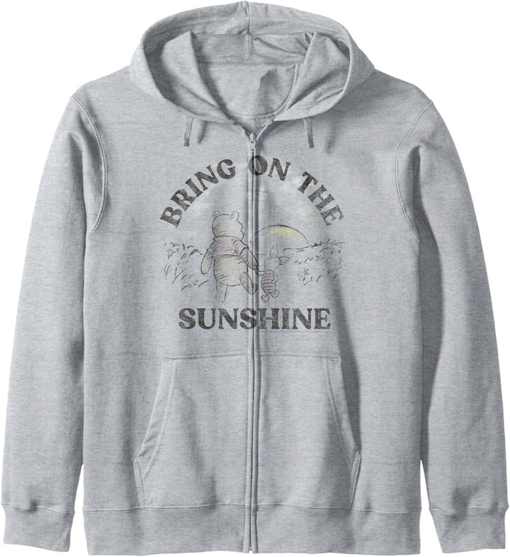 Disney Winnie The Pooh Piglet And Pooh Bring On The Sunshine Kapuzenjacke