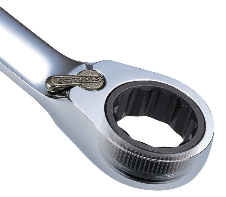 KS Tools KS 504 Tools 5035928 DUO GEARplus Ringmaulschlüssel, Maul-Ratschenfunktion, 30 mm, umschalt