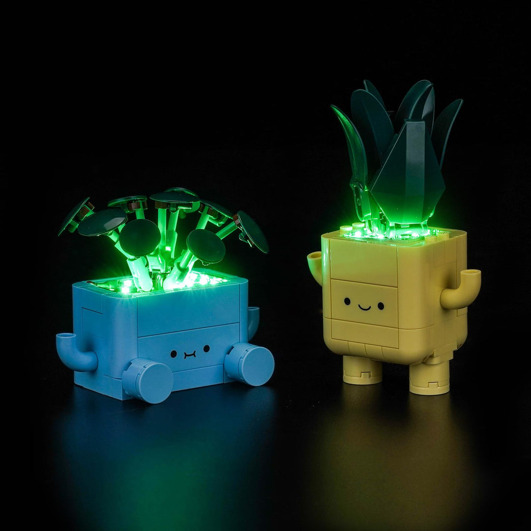 Licht-Kit Kompatibel mit Lego 10349 Happy Plants Botanical Collection Set (Kein Modell), Led Beleuch