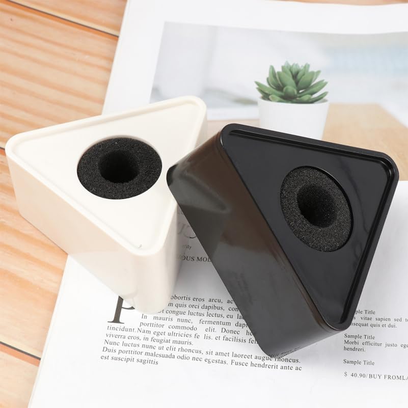 BESPORTBLE 4 Stücke Dreieckiges Mikrofon Logo Flag für Bühnen Wireless Karaoke Mikrofon Microphone C