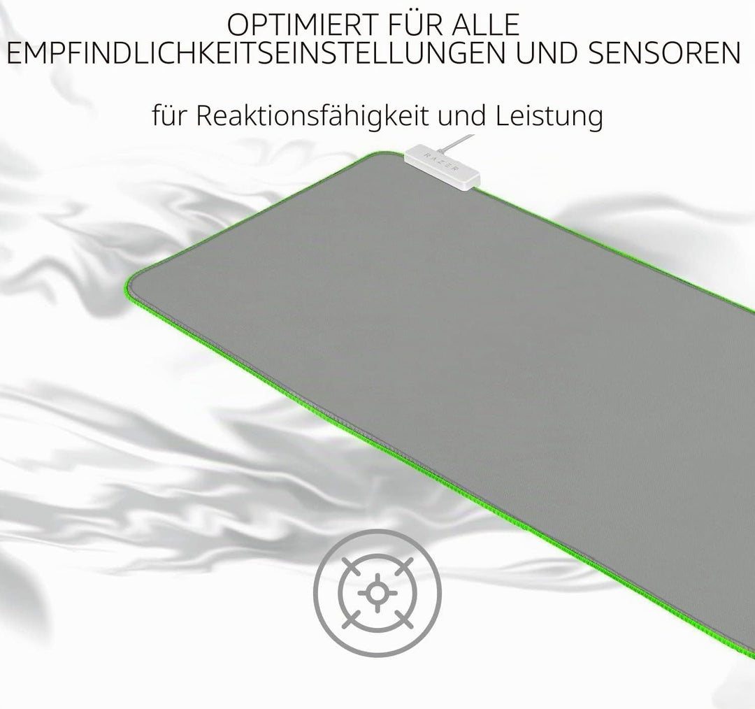 Razer Goliathus Extended Chroma Mercury - Extra grosse weiche XXL Gaming Maus-Matte mit RGB Beleucht