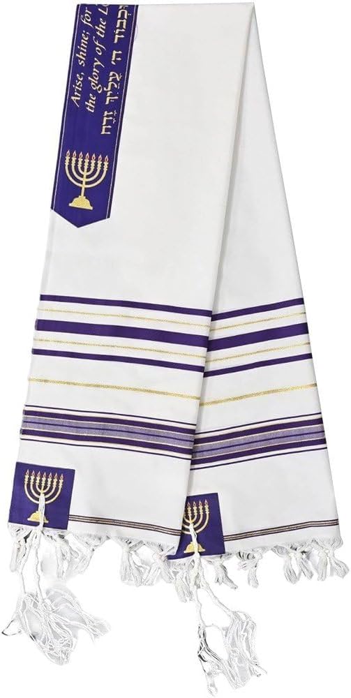 Tallit-gebetsschal, Traditioneller Messianischer Tallit-gebetsschal, Jüdisch-christlicher Israel-geb