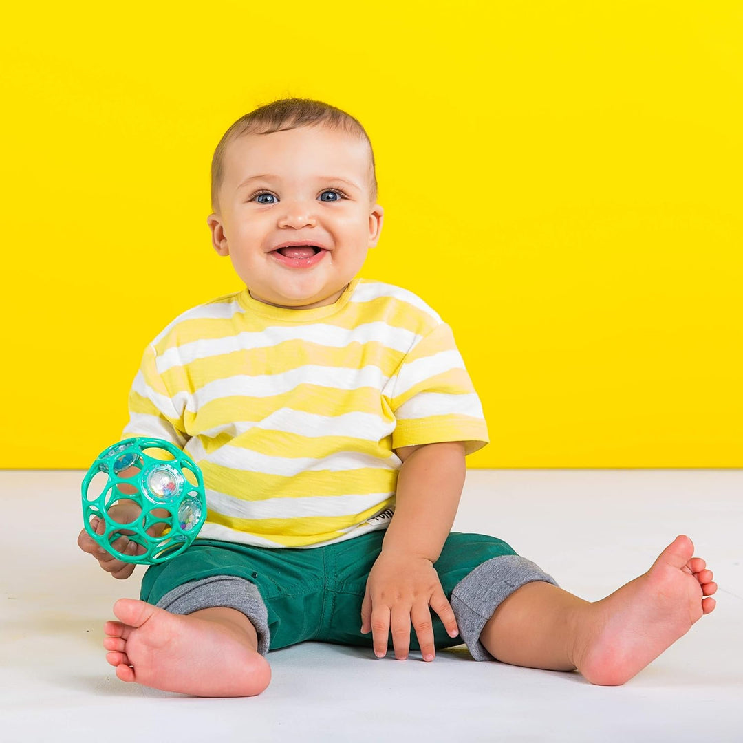 Bright Starts, Schnuller & Shakers 7 Stück Geschenk-Set - BPA-frei Baby Rasseln, Beissringe und Kind