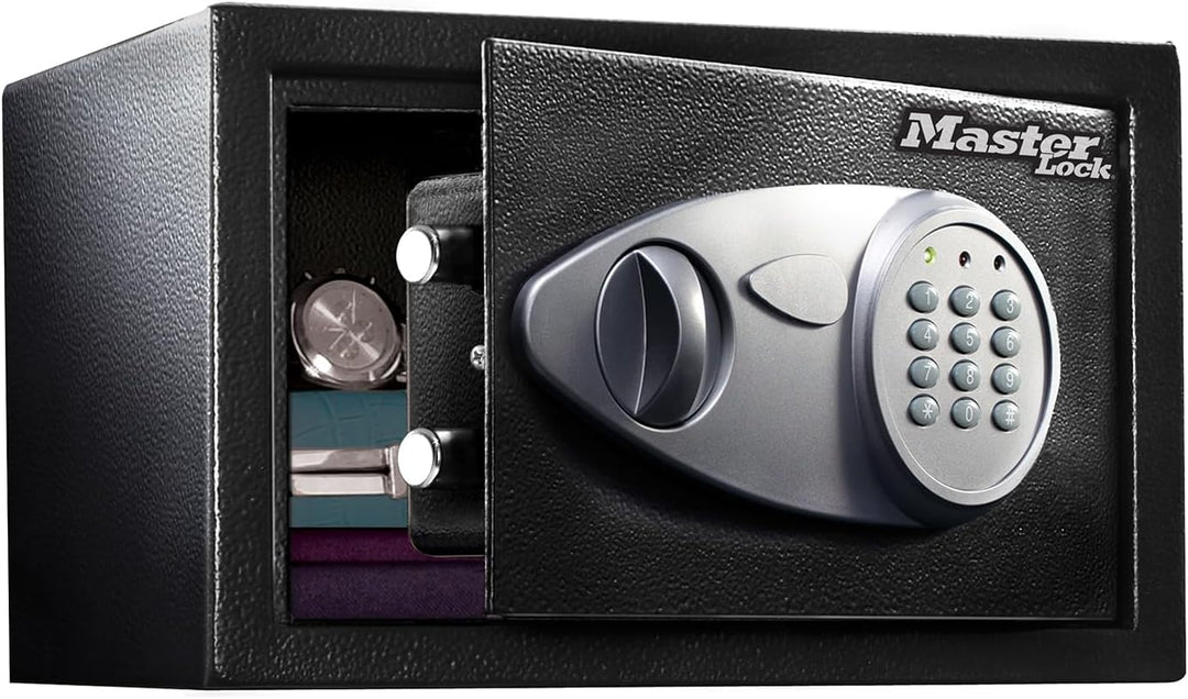 Master Lock Tresor mit Zahlenschloss, elektronische Kombination, 16 L, 22 x 35 x 27 cm Kombinationss