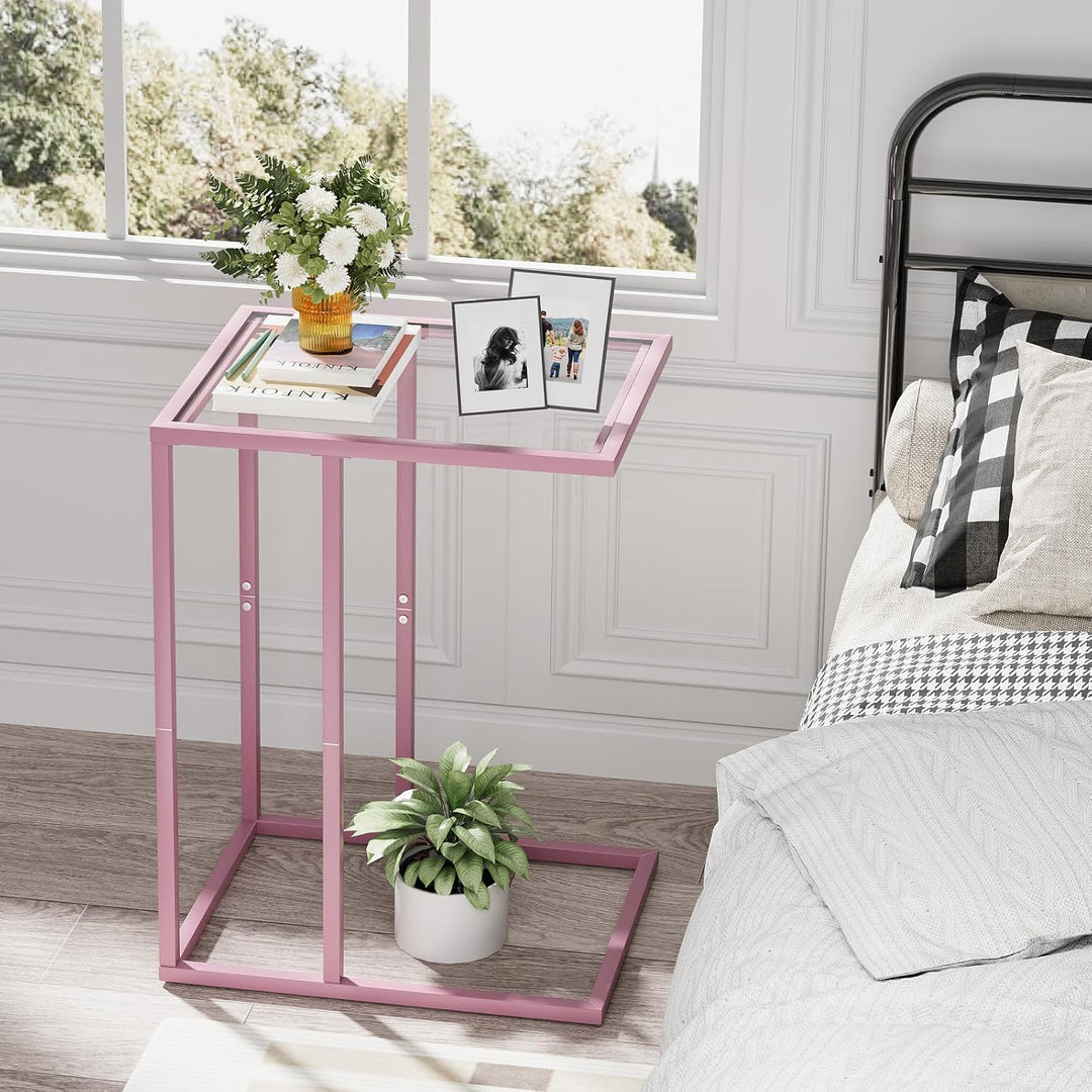 Beistelltisch C Form, Couch Beistelltischs, Kaffeetisch Kleiner Tisch, Sofa Tisch Beistelltische Bet