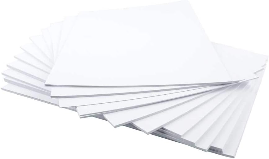 250 g/m²-Karten in A2-Format in weiss, 50 Blätter, von House of Card and Paper