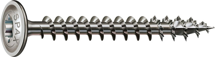 SPAX 257000600605 Holzbauschraube 6.0x 60 VG Torx 30 Bewertung Für den Holzbau, Tellerkopf, T-STAR p