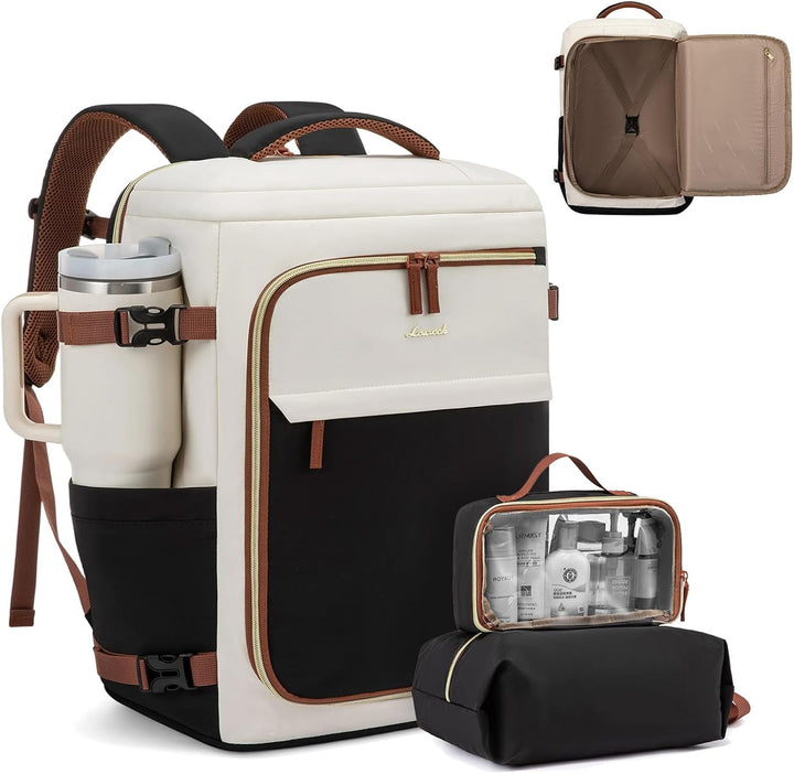 LOVEVOOK Reiserucksack Damen Herren, Handgepäck Rucksack Flugzeug, Travel Backpack Women, Handgepäck