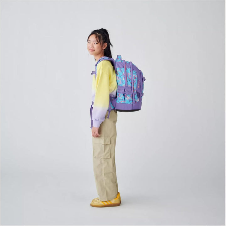 Satch Pack ab 5. Klasse ergonomisch 30L Stauraum standfest Organisationstalent Einheitsgrösse 80s Da