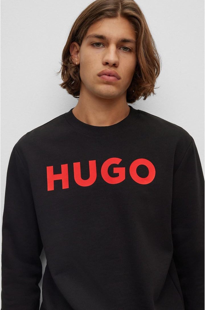 HUGO Herren Dem Sweatshirt S Black1, S Black1