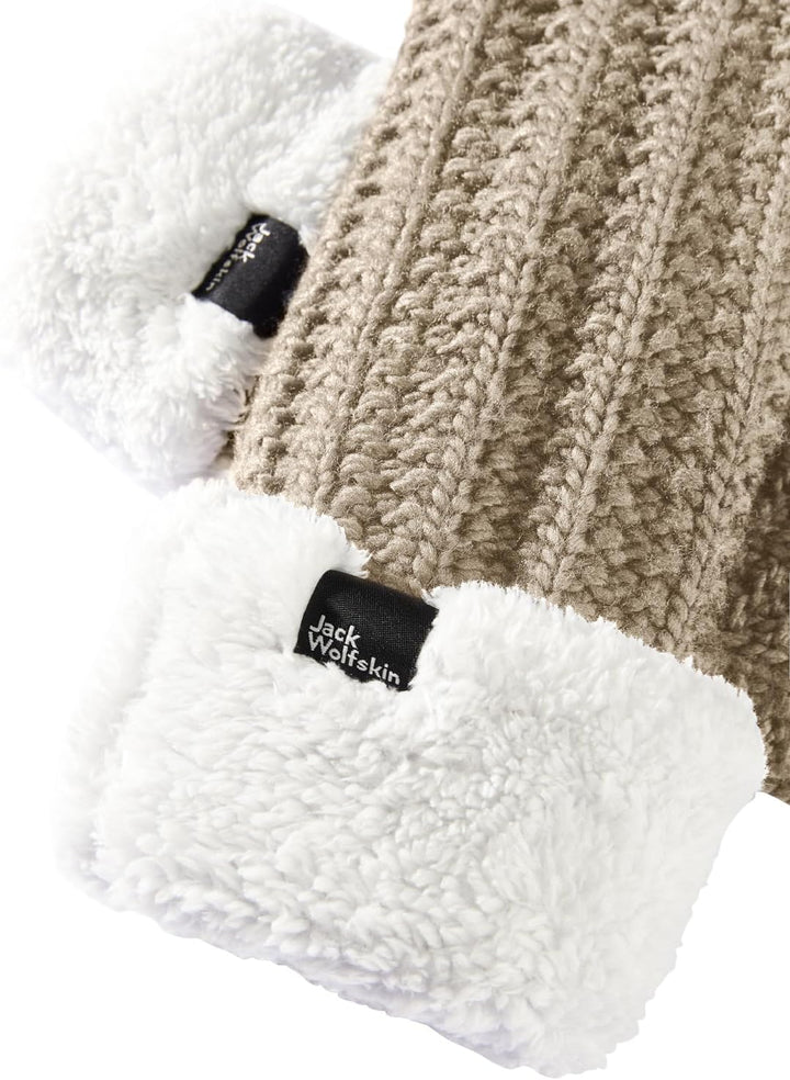Jack Wolfskin Damen HIGHLOFT Knit Mitten W Handschuh, Night Blue, S anis S, anis S
