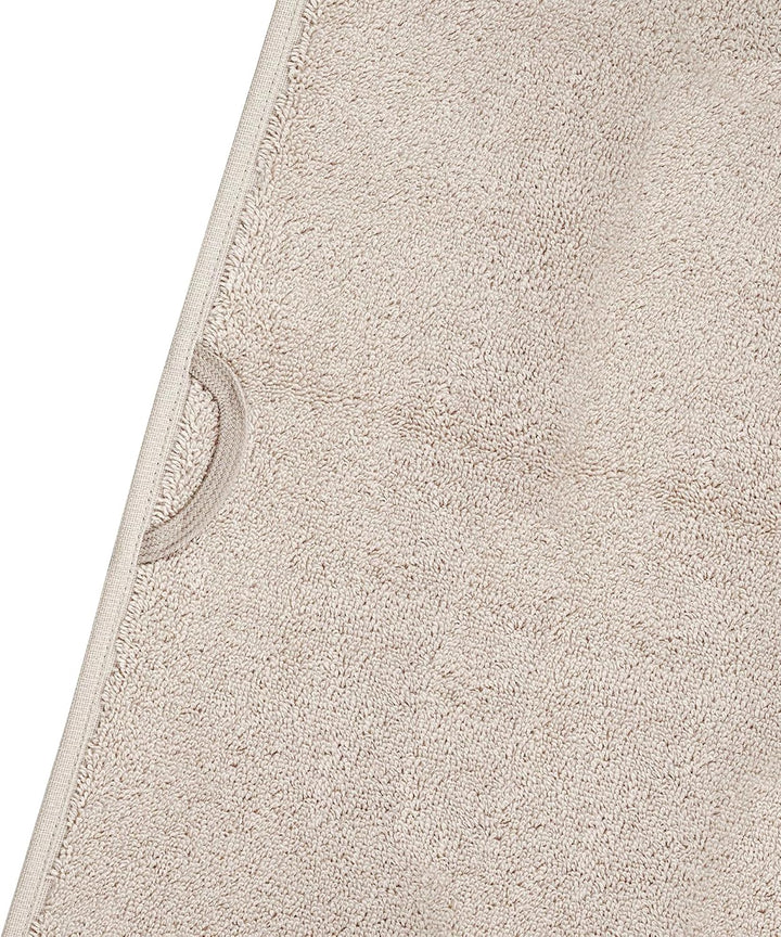 herzbach home Saunatuch 80 x 200 cm 2er Set – 100% Baumwolle – weich & saugstark – extra gross & lan