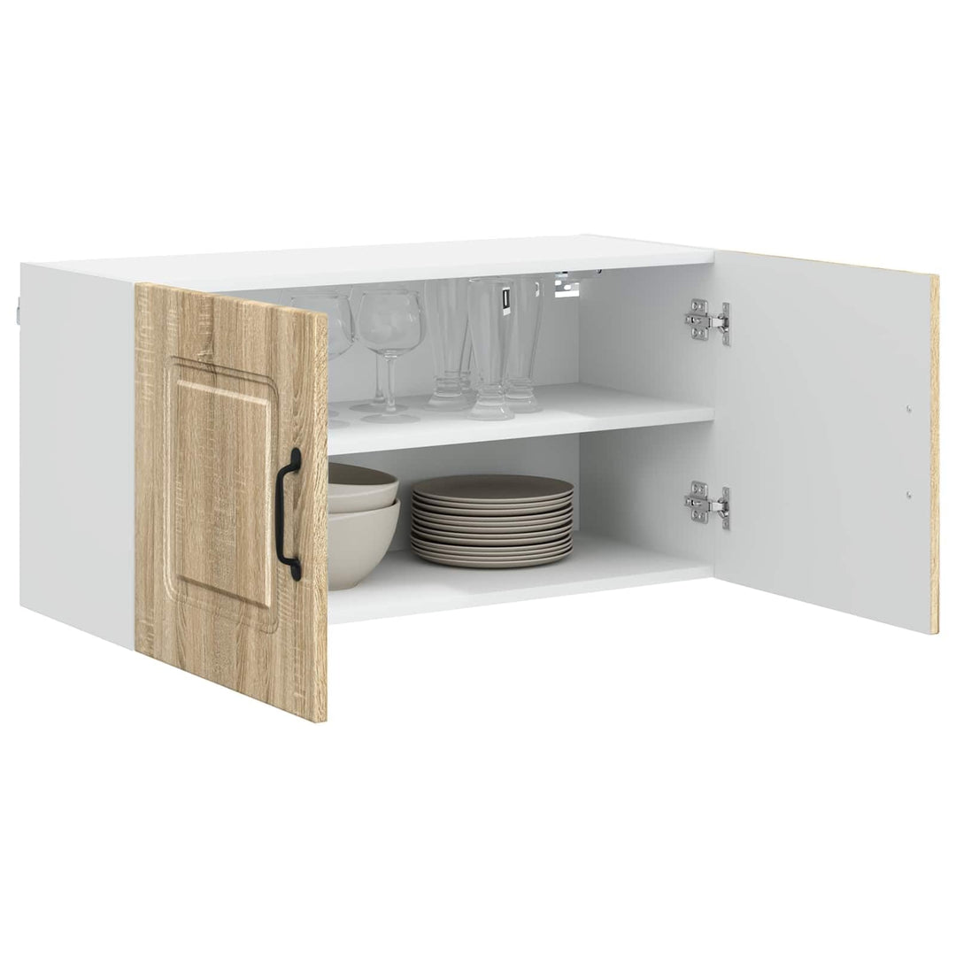 vidaXL Geschirrspülerfront Kalmar Sonoma-Eiche 80 x 31 x 40 cm, Eleganter moderner Küchenregal, gros