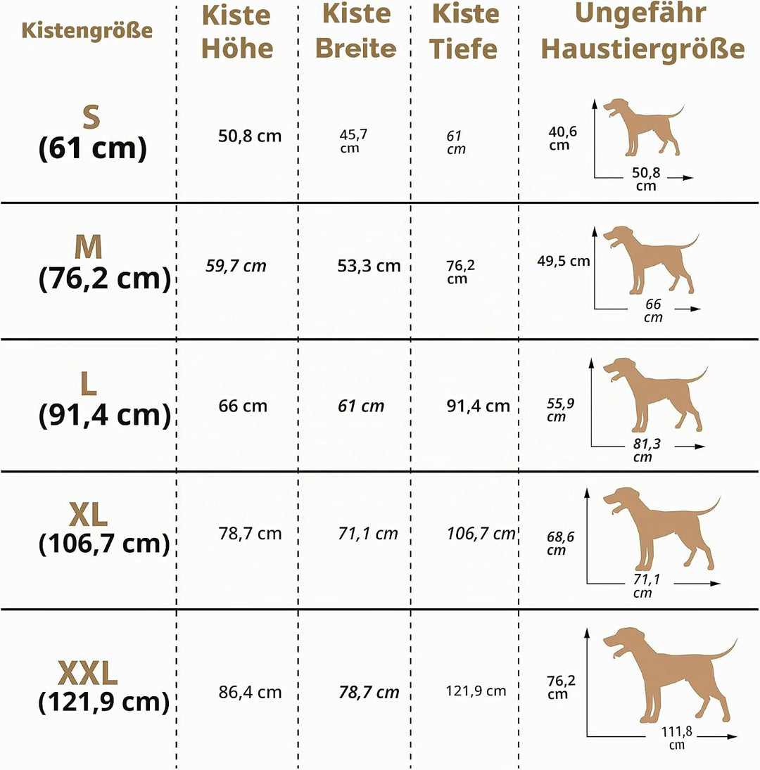 Ellie-Bo Hundekäfig, Welpenkäfig, klein, 61 cm, schwarz, klappbar, mit 2 Türen, mit Metall-Bodenscha