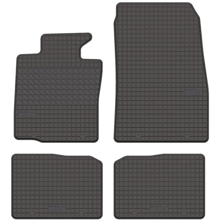 Gummimatten Gummi Fussmatten Satz für Mini Paceman/Countryman - Passgenau