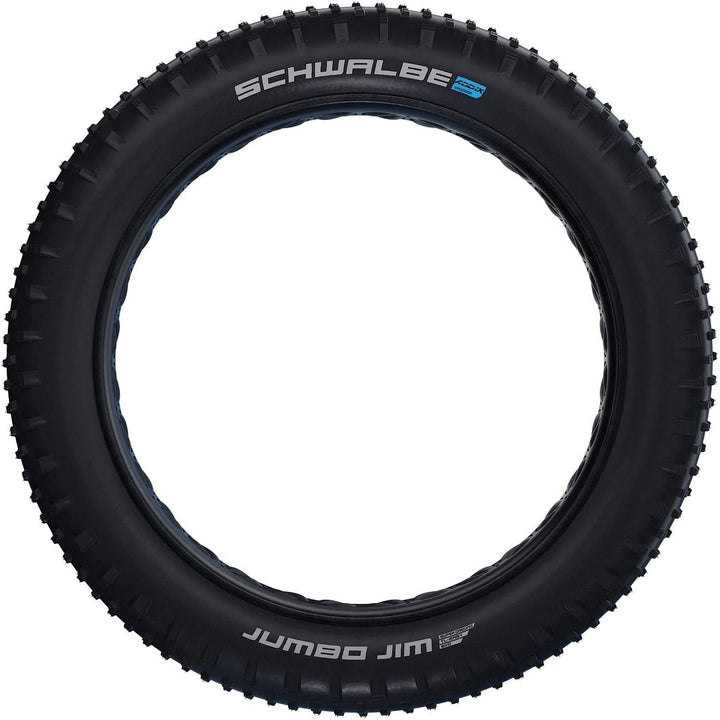 Schwalbe Jumbo Jim Evo Fatbike Faltreifen // 110-559 (26x4,4') Super Ground Schwarz, Schwarz