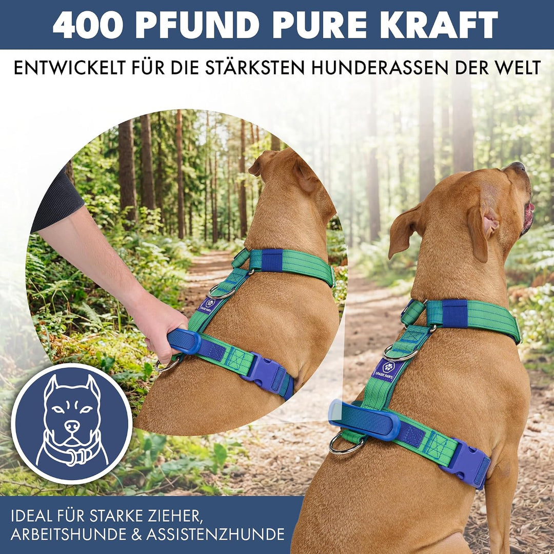 Spark Paws No Pull Hundegeschirr mit Griff für grosse Hunde, strapazierfähiges Hundegeschirr für gro