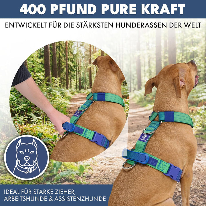 Spark Paws No Pull Hundegeschirr mit Griff für grosse Hunde, strapazierfähiges Hundegeschirr für gro
