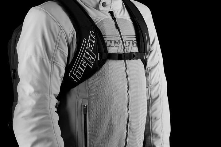 Furygan THUNDER EVO & Thunder Evo 2 23L Motorrad Rucksack - Wasserdicht, Airbag Westen kompatibel -