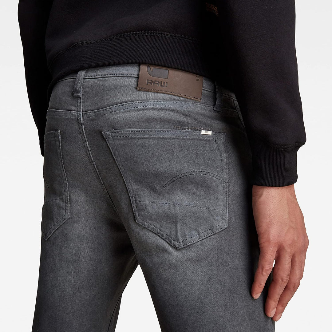 G-STAR Herren 3301 Slim Jeans 26W / 30L Grau (Dk Aged Cobler 51001-7863-3143), 26W / 30L Grau (Dk Ag