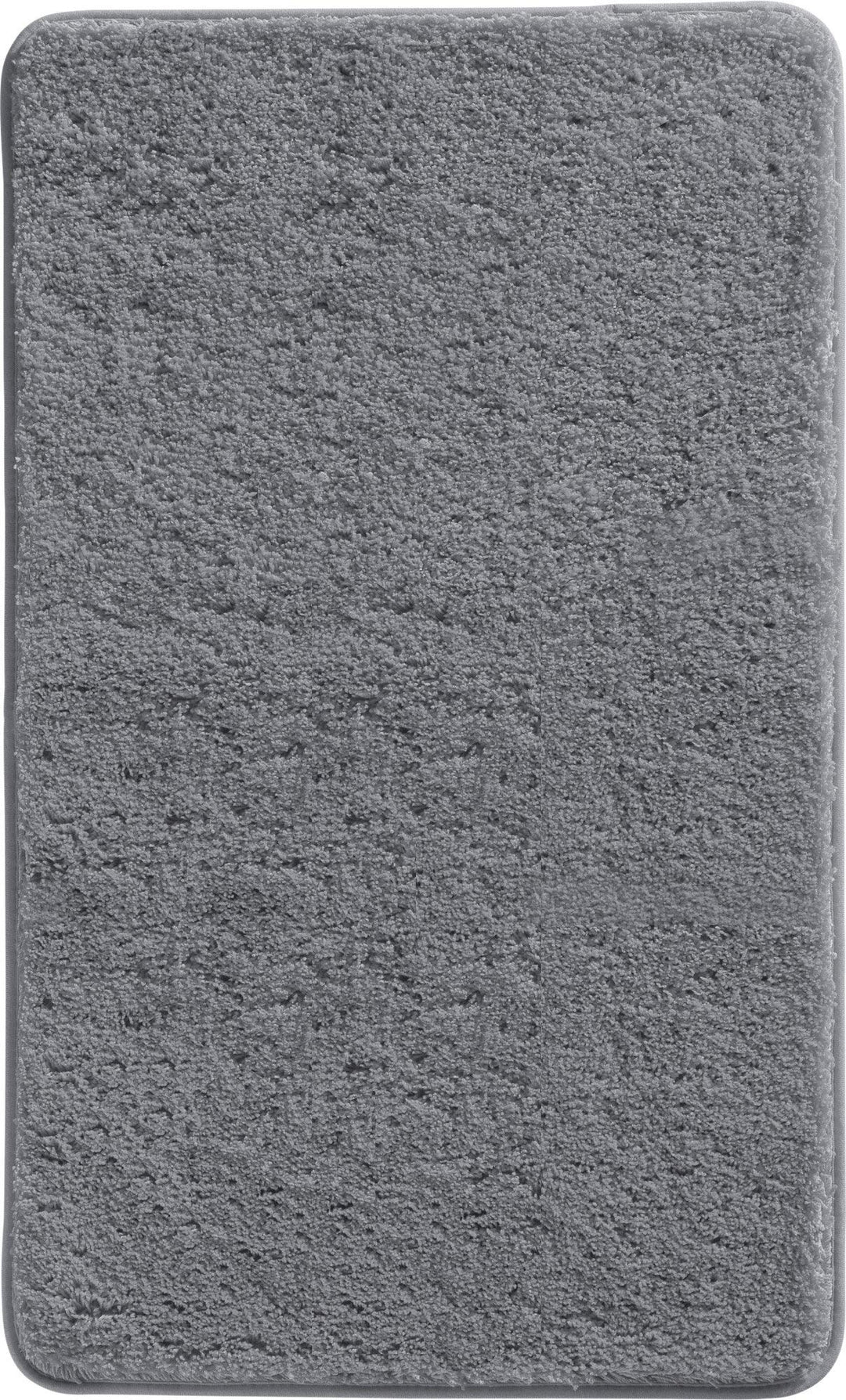 Erwin Müller Badematte, Badteppich, Badvorleger Rhodos Uni rutschhemmend anthrazit Grösse 70x120 cm