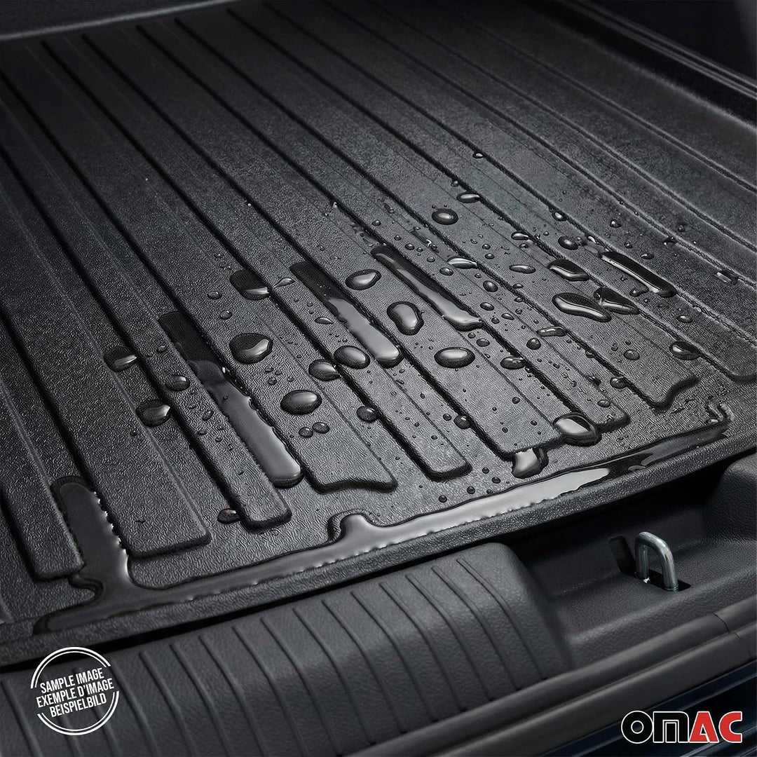 OMAC Kofferraumwanne Laderaumwanne kompatibel mit Dacia Sandero 3 2021-2026 Gummi TPE Schwarz