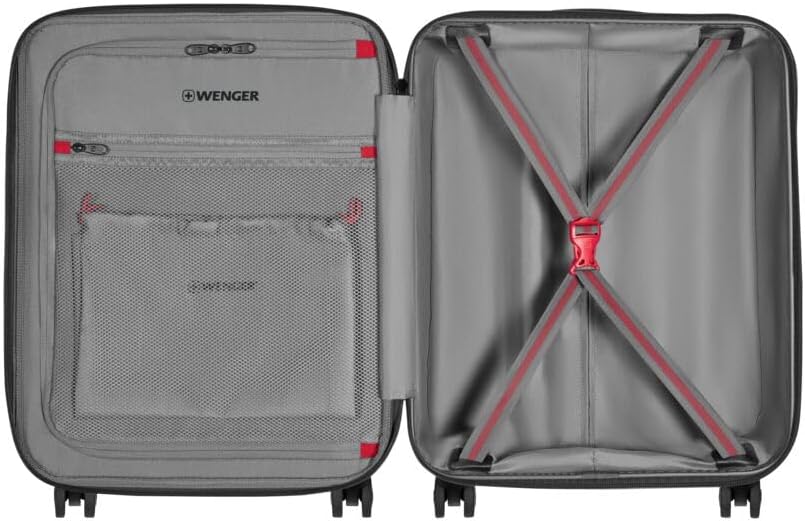 WENGER Motion Carry-On Hartschalenkoffer, Handgepäck, Trolley, 36 (43) l, Sicherheitsschloss, Damen