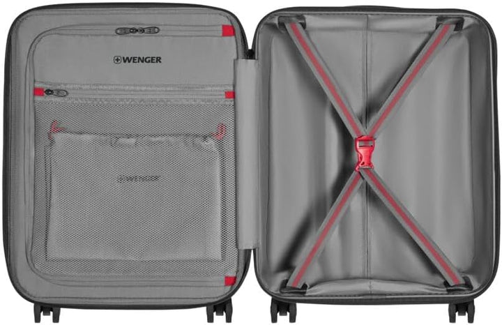 WENGER Motion Carry-On Hartschalenkoffer, Handgepäck, Trolley, 36 (43) l, Sicherheitsschloss, Damen