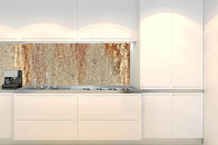 DIMEX Küchenrückwand Folie Selbstklebend ABGEBROCHENE BETONWAND I 180 x 60 cm | Klebefolie - Dekofol