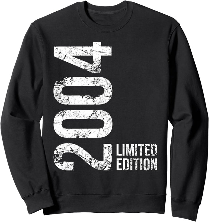 20. Geburtstag Mann Frau 20 Jahre 2004 Geburtstags Sweatshirt