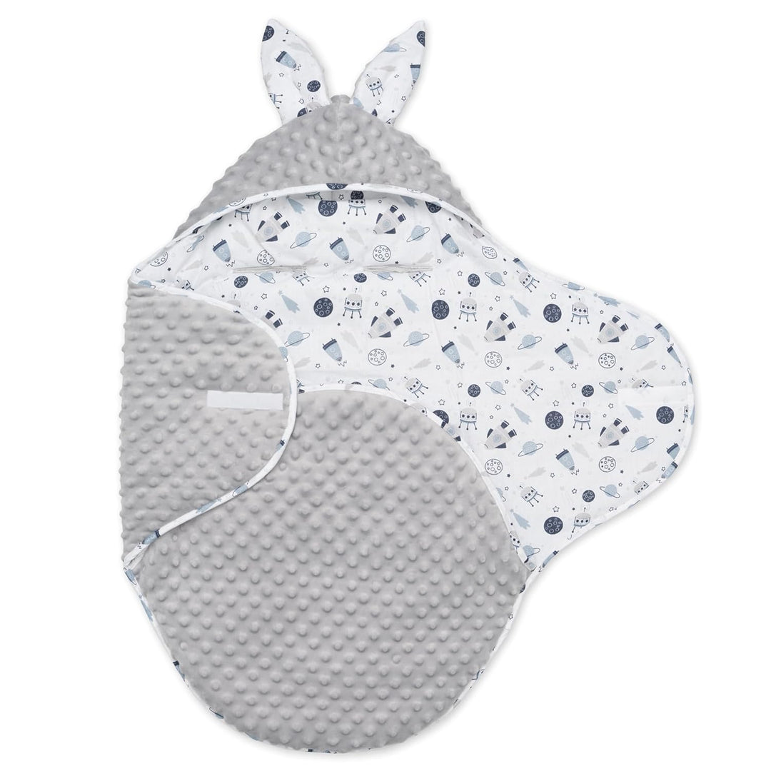 ELIMELI EINSCHLAGDECKE für Babyschale - Baby Winter Decke für Autositz, Buggys und Kinderwagen mit F