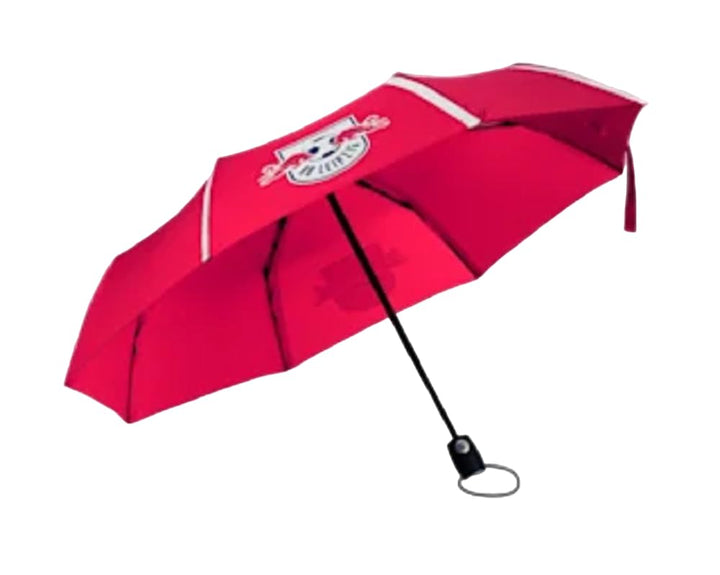 RB Leipzig Taschenschirm rot Schirm RBL Regenschirm umbrella - Plus Lesezeichen Wir lieben Fussball