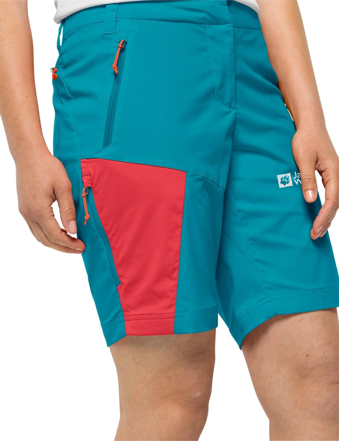 Jack Wolfskin Damen Shorts Glastal Shorts W 34 Tile Blue, 34 Tile Blue