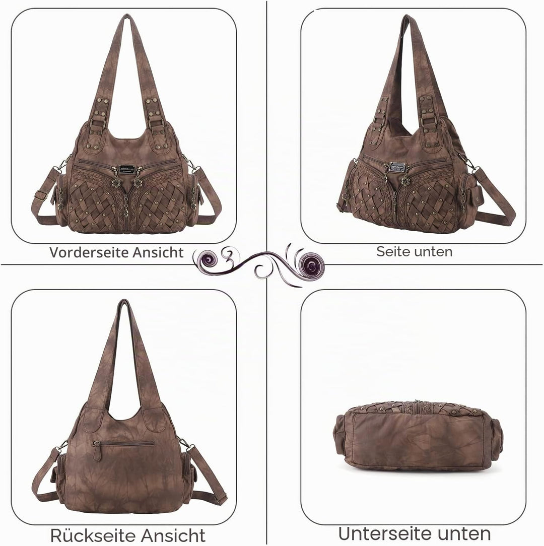 Angel Barcelo Geldbörsen und Handtaschen für Damen, Tragetasche, Schultertasche, Hobo-Taschen, modis