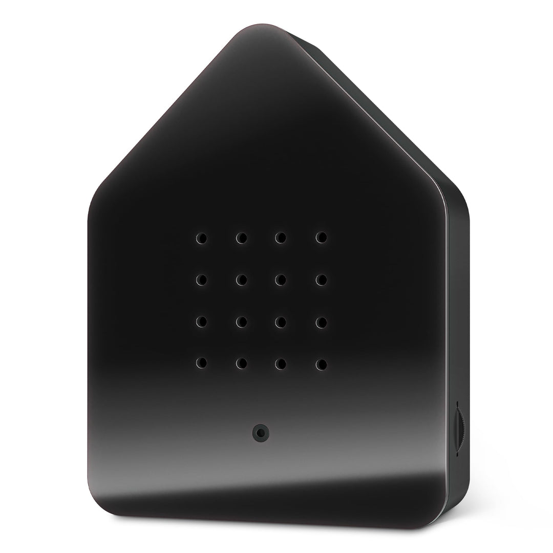 RELAXOUND ORIGINAL Zwitscherbox Black Dark – Moderne Vogelgezwitscher Box – Entspannender Vogelgesan