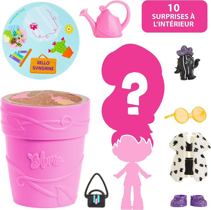 BANDAI 3er-Packung Überraschungspuppen –Sammelpuppen, die wie Blumen wachsen – SK02222, SK02222